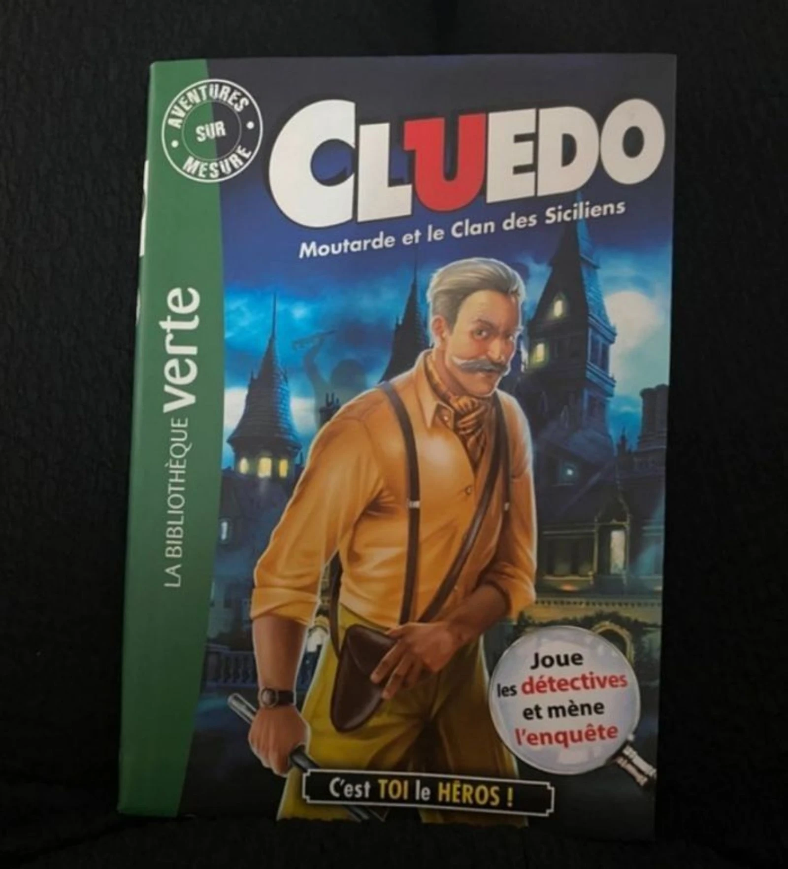 Livre : Cluedo Moutarde et le clan des Siciliens